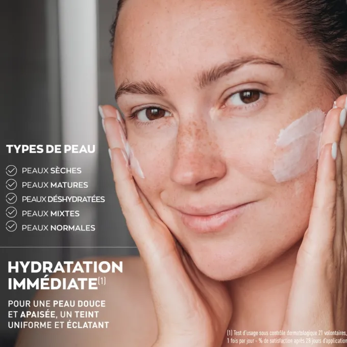 Crème hydratante visage SPF30