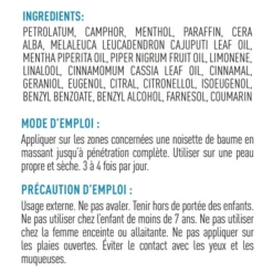 Décontractant musculaire Baume chauffant