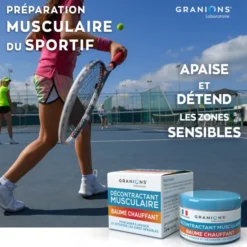 Décontractant musculaire Baume chauffant
