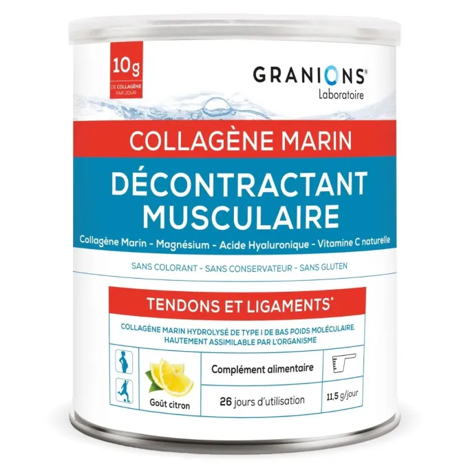Décontractant Musculaire - Collagène Marin Poudre - 300 g