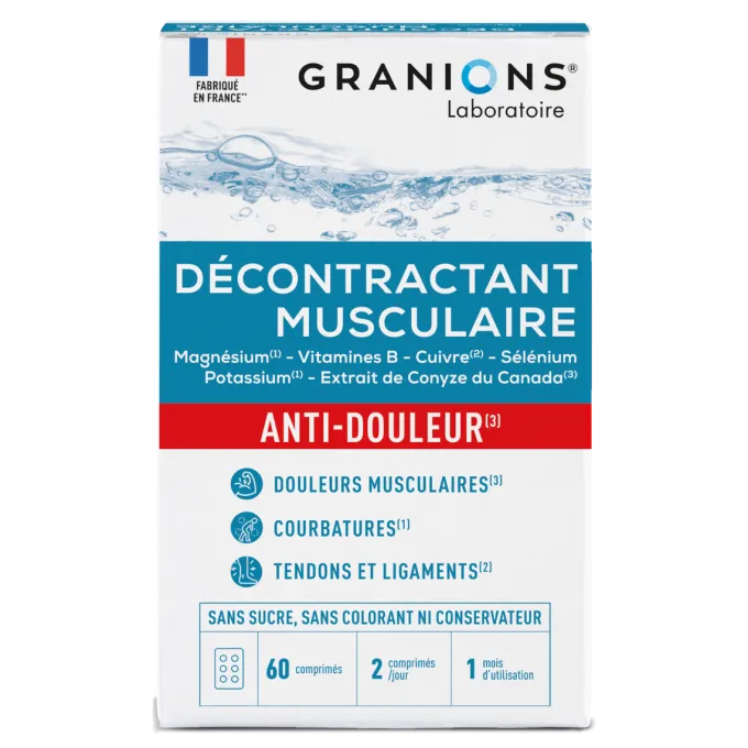 Décontractant Musculaire comprimés