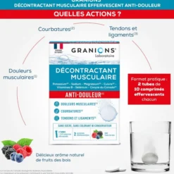 Décontractant Musculaire Effervescent