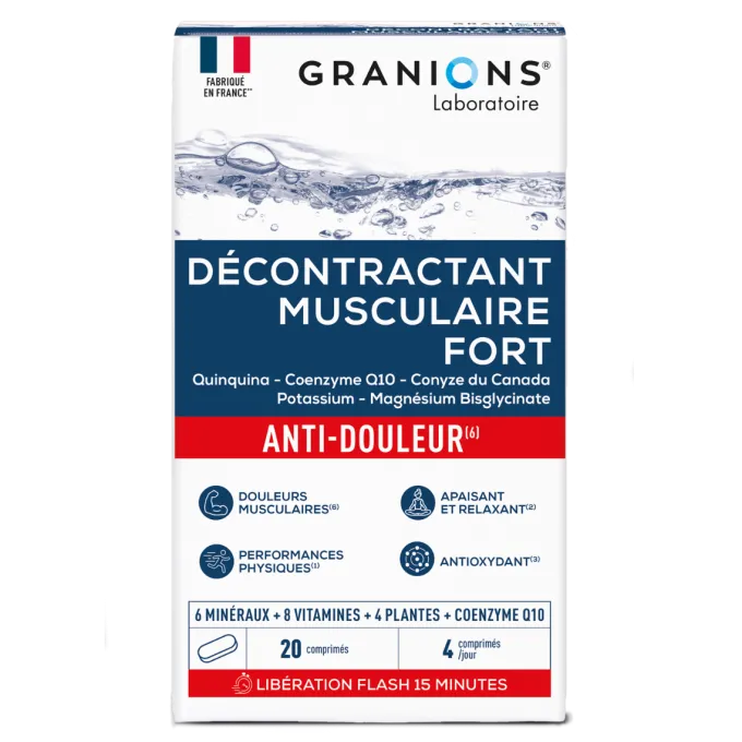 Décontractant Musculaire Fort - 20 comprimés