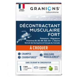 Décontractant Musculaire Fort à croquer