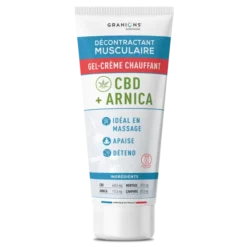 Décontractant Musculaire Gel-crème chauffant CBD + ARNICA