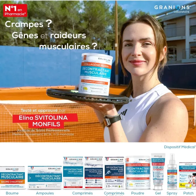Décontractant Musculaire spray apaisant