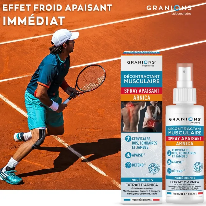 Décontractant Musculaire spray apaisant