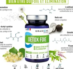 Detox Foie - 1000 mg - 60 comprimés