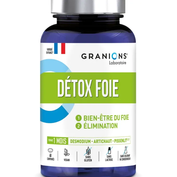 Detox Foie - 1000 mg - 60 comprimés