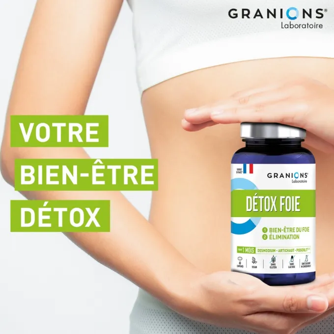 Detox Foie - 1000 mg - 60 comprimés