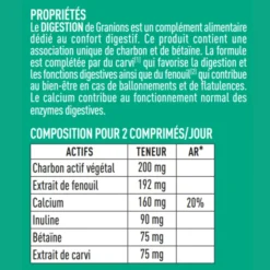 Digestion - 60 comprimés
