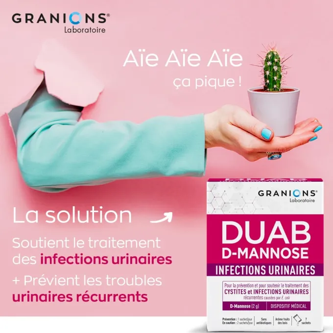 DUAB D-Mannose - Infections urinaires
