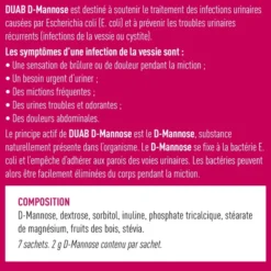 DUAB D-Mannose - Infections urinaires