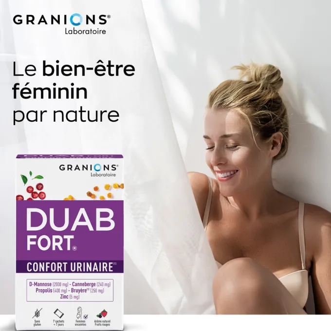 DUAB Fort- 7 sachets CANNEBERGE