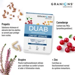 Duab - Inconfort Urinaire - Cranberry - Propolis - Zinc