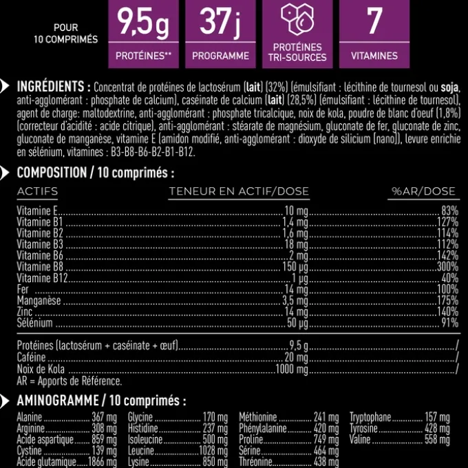 EAFIT Amino Max Pro 375 comprimés