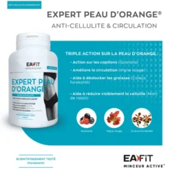 EAFIT Expert Peau d'Orange 60 gélules