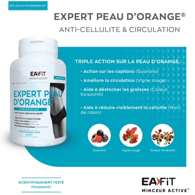EAFIT Expert Peau d'Orange 60 gélules