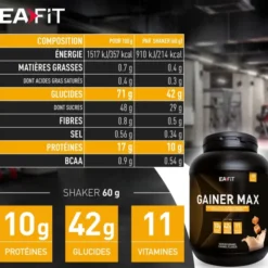 EAFIT Gainer Max Caramel 1,1 kg