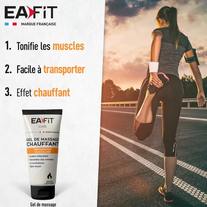 EAFIT Gel Massant Chauffant 75 ml