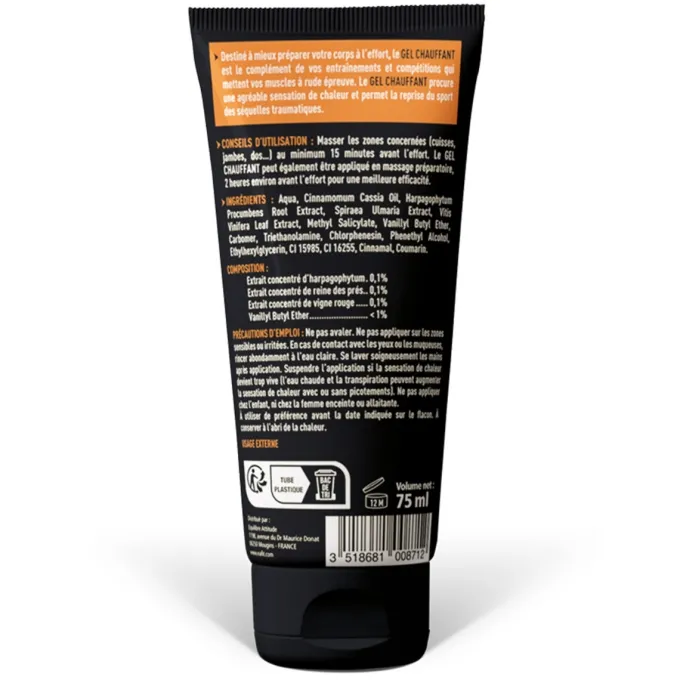 EAFIT Gel Massant Chauffant 75 ml