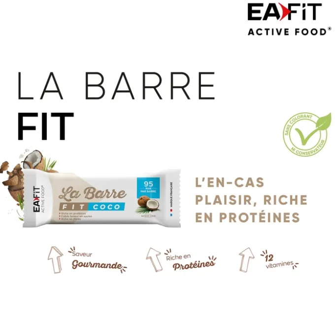 EAFIT La Barre Fit x 32 Noix de Coco
