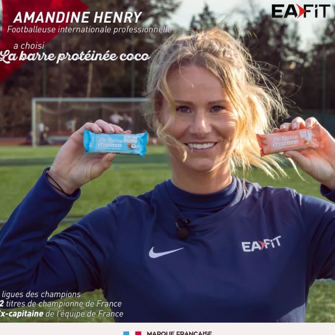 EAFIT La Barre Protéinée Pêche Yaourt - Boite de 24 barres