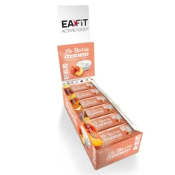 EAFIT La Barre Protéinée Pêche Yaourt - Boite de 24 barres