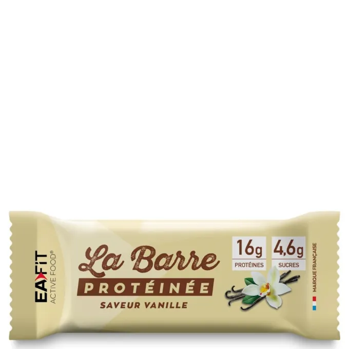 EAFIT La Barre Protéinée Vanille - Boite de 24 barres
