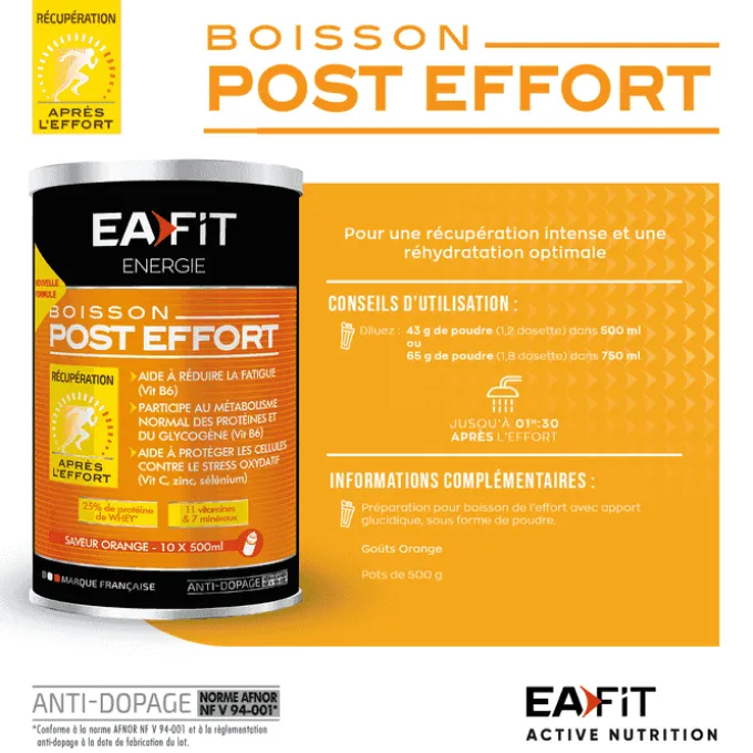 EAFIT La Boisson Post Effort 457 g