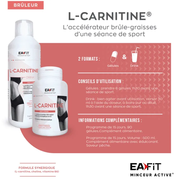 EAFIT L-Carnitine Drink 500 ml
