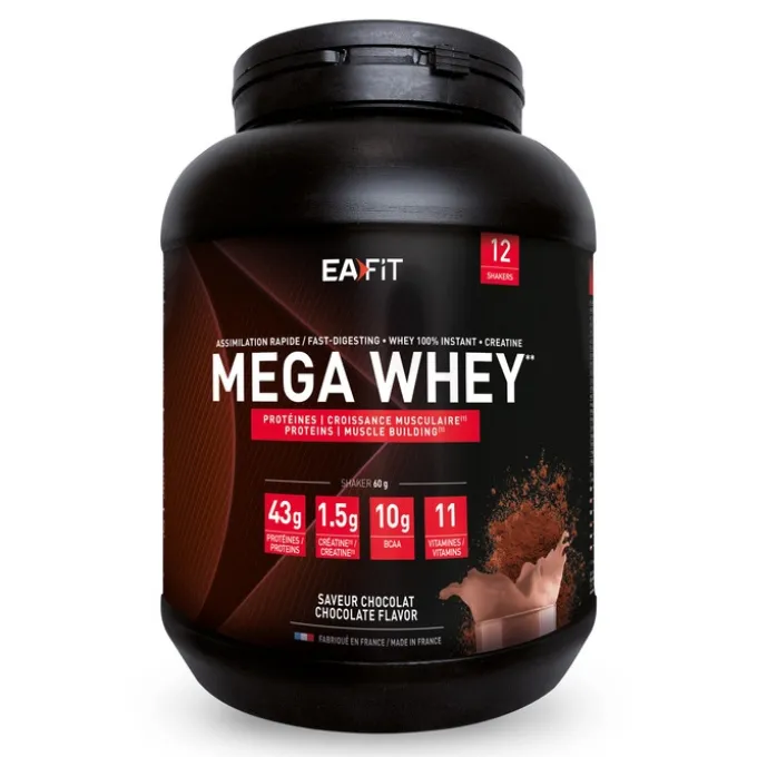 EAFIT Mega Whey Chocolat 750gr
