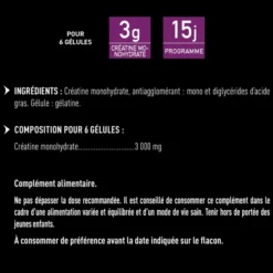 EAFIT Pure Créatine 90 Gélules