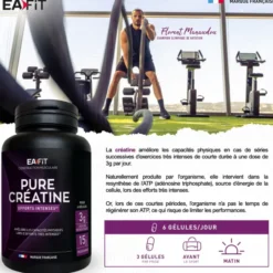 EAFIT Pure Créatine 90 Gélules
