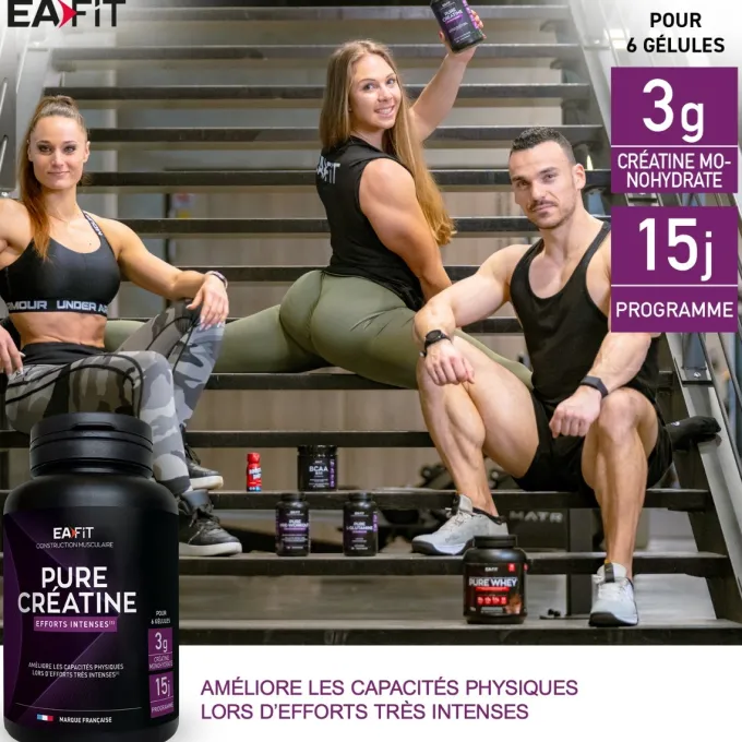 EAFIT Pure Créatine 90 Gélules