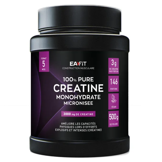 EAFIT Pure Créatine 500g poudre