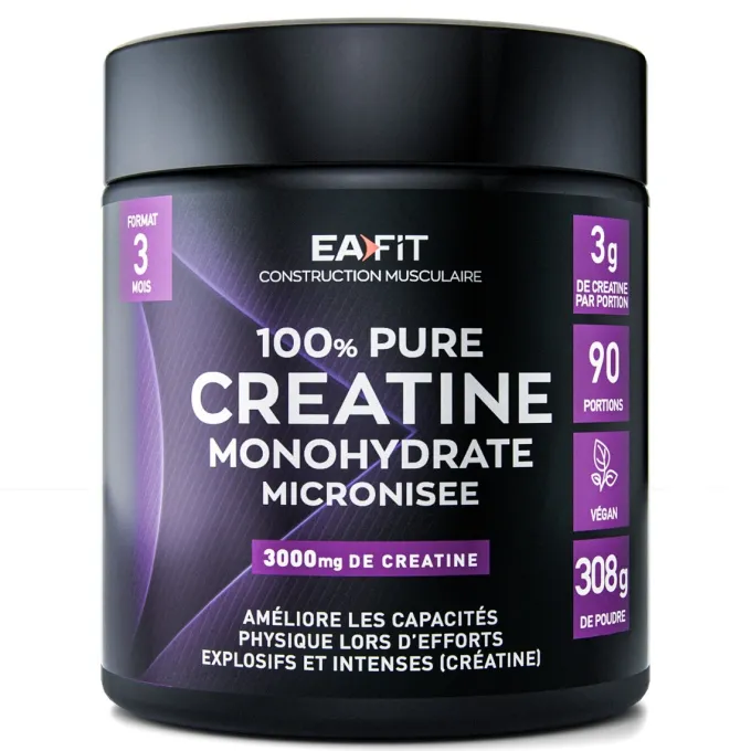 EAFIT Pure Créatine 308 g poudre - 3 mois