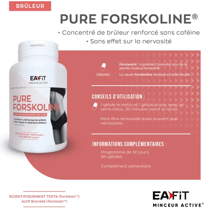 EAFIT Pure Forskoline 60 gélules
