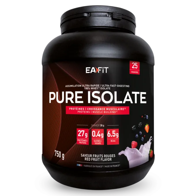 EAFIT Pure Isolate Fruits rouges 750g