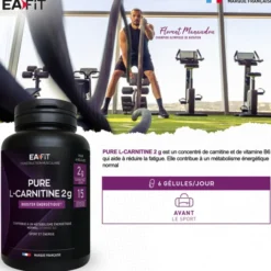 EAFIT Pure L-Carnitine 2 g 90 gélules
