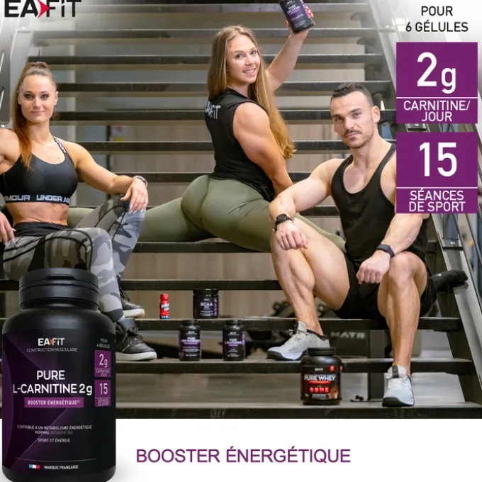 EAFIT Pure L-Carnitine 2 g 90 gélules