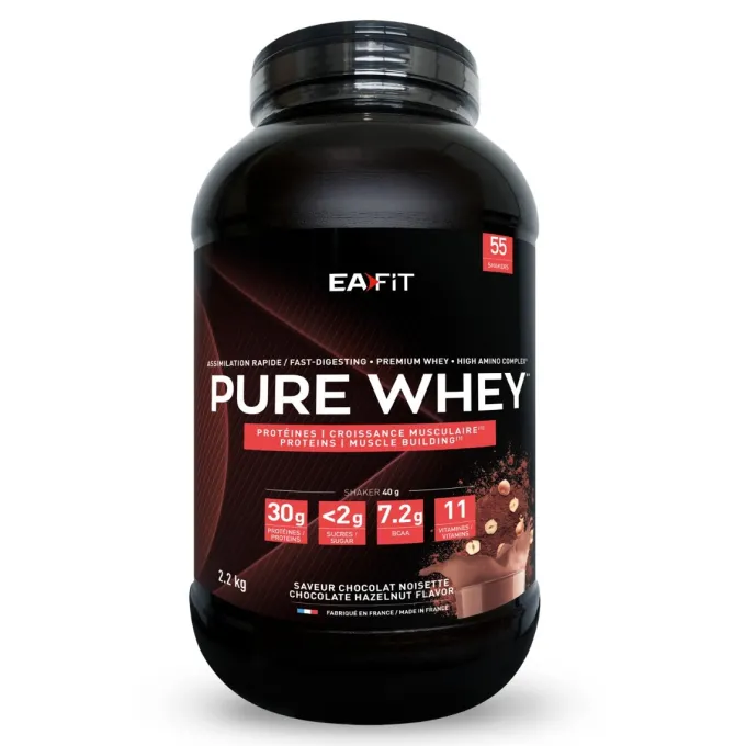 EAFIT Pure Whey Chocolat Noisette 2.2 kg