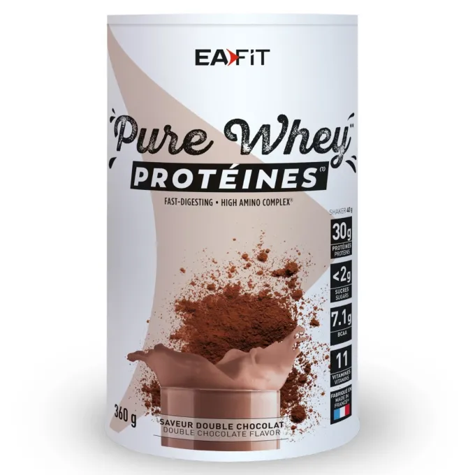 EAFIT Pure Whey Double Chocolat 360 gr