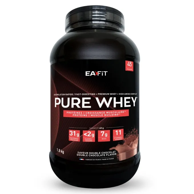 EAFIT Pure Whey Double Chocolat 1.8 kg