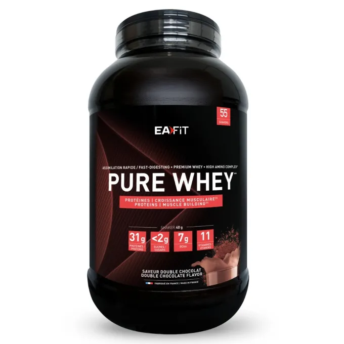 EAFIT Pure Whey Double Chocolat 2.2 kg