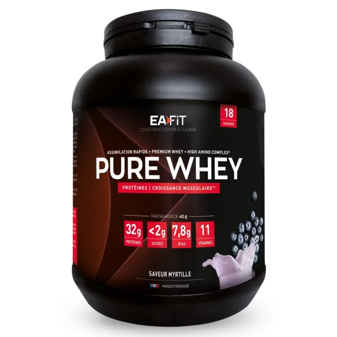 EAFIT Pure Whey Myrtille 850gr