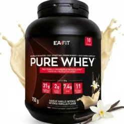 EAFIT Pure Whey Vanille Intense 750gr