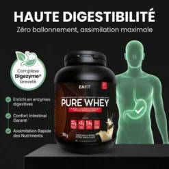 EAFIT Pure Whey Vanille Intense 750gr