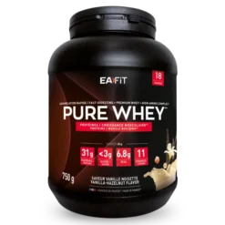 EAFIT Pure Whey Vanille Noisette 750gr