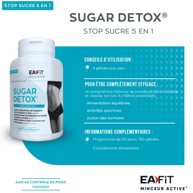EAFIT Sugar Detox 120 gélules